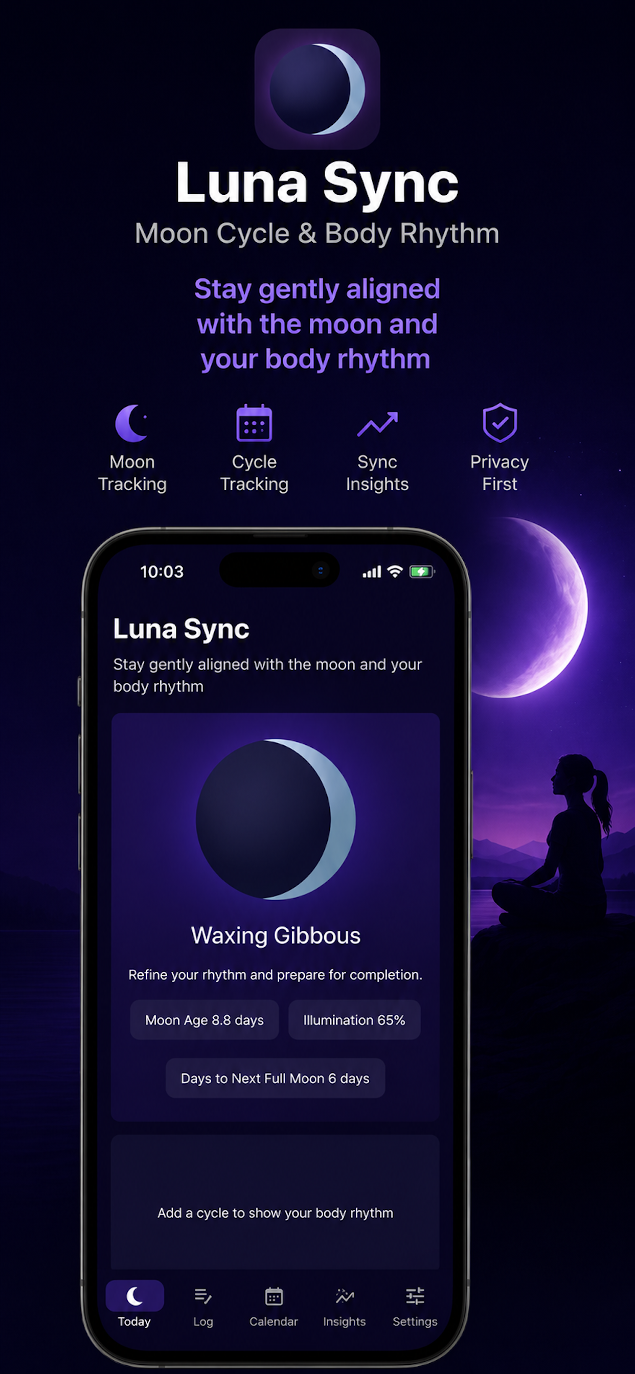 Luna Sync App Screenshot